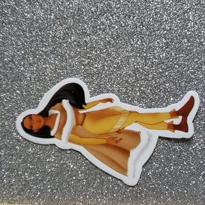 DISNEY winter Pocahontas Waterproof Sticker
